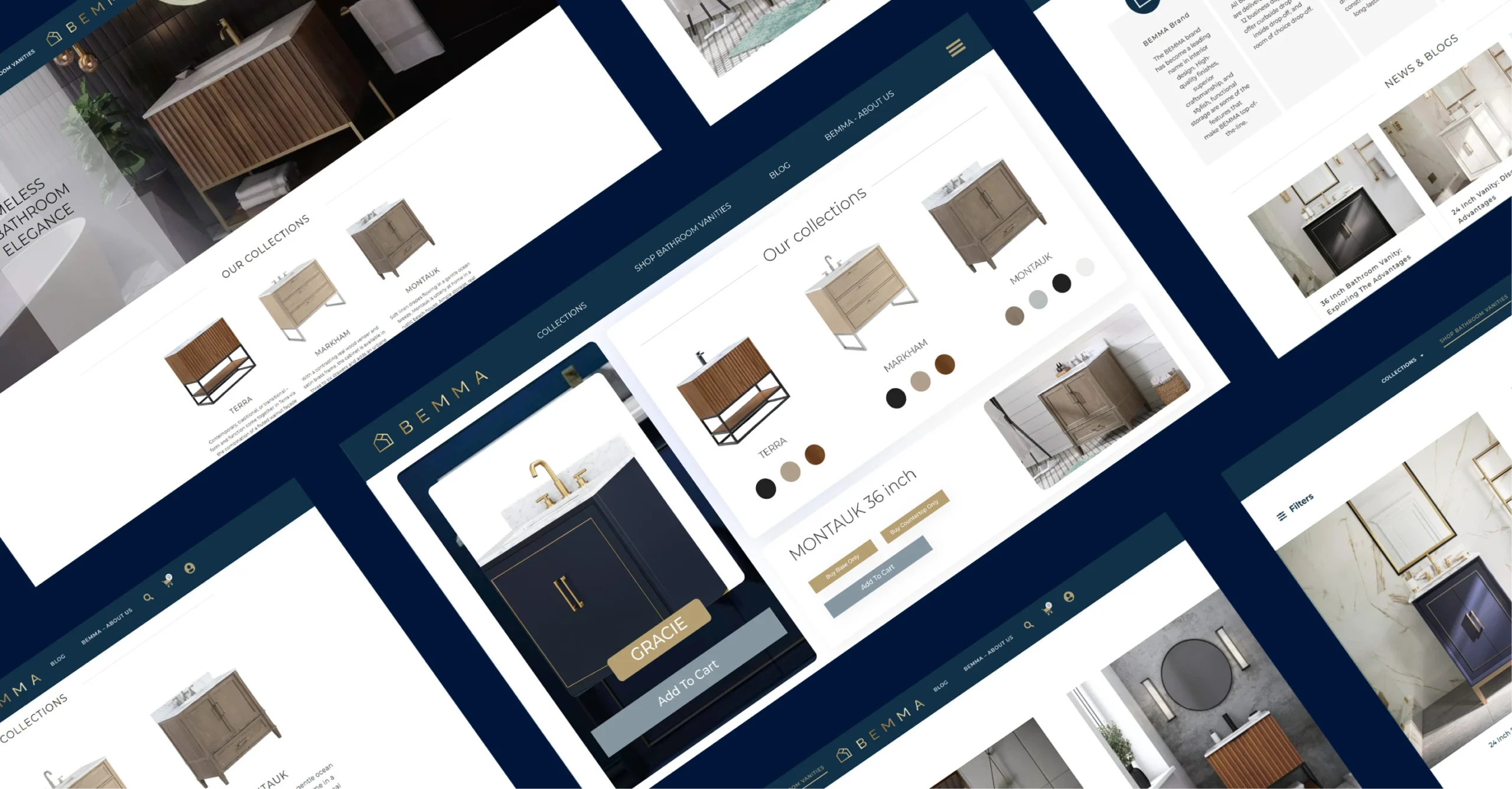 E-commerce Website Development for BEMMA Vanities by Orthoplex Solutions 3