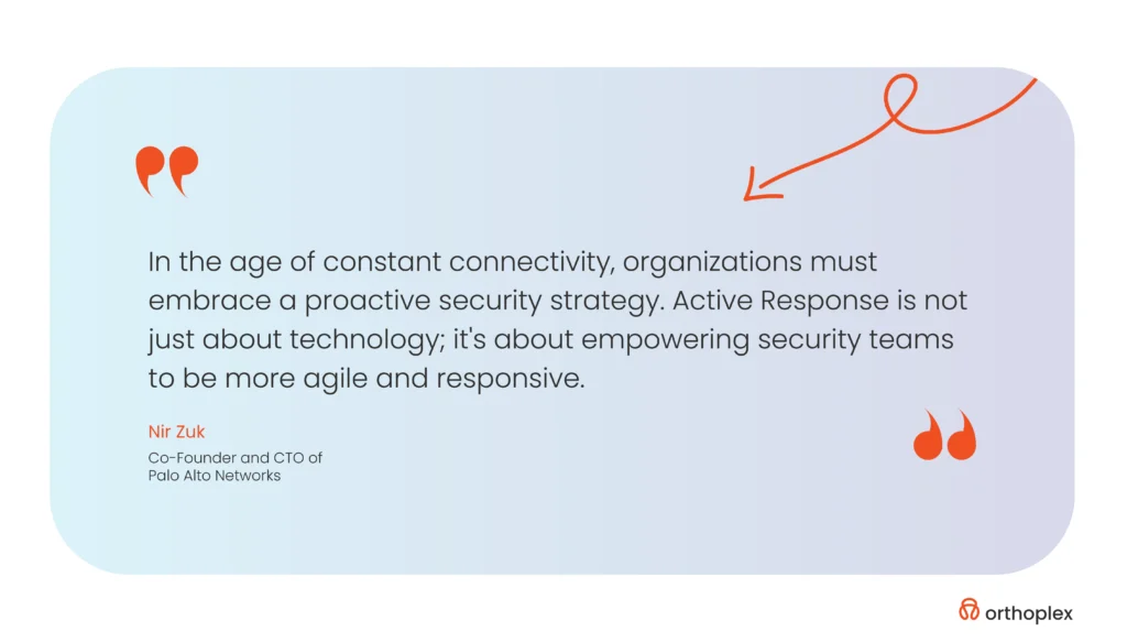 Active Response in Enterprise Security quote 1